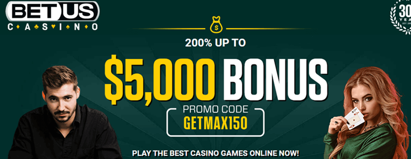 Bonus programme at BetUS Casino 1